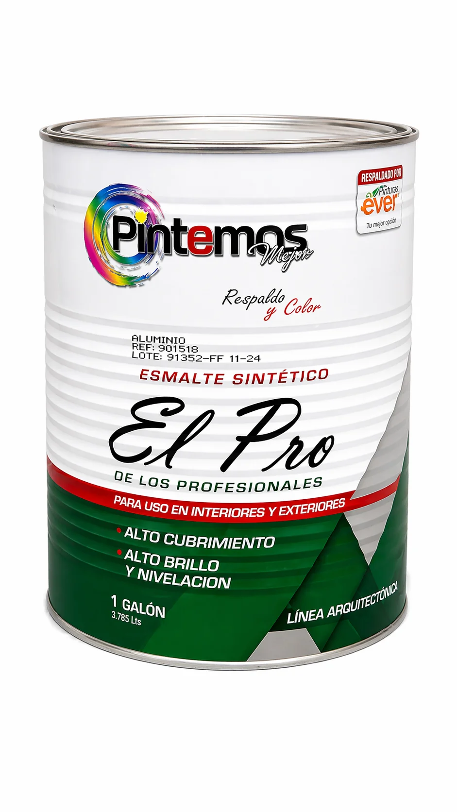 Esmalte Aluminio de gl pintemos